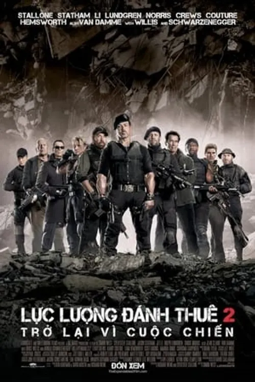 Biệt Đội Đánh Thuê 2 (The Expendables 2) vietsub