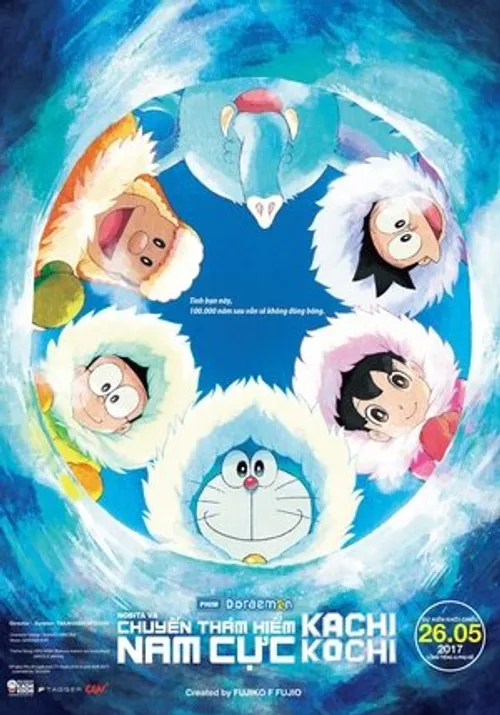 Doraemon: Nobita và Chuyến Thám Hiểm Nam Cực Kachi Kochi (Doraemon: Great Adventure in the Antarctic Kachi Kochi) vietsub