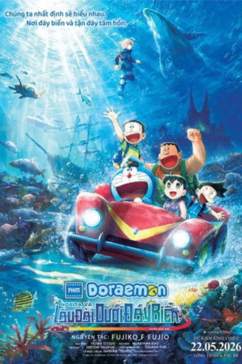 Doraemon: Nobita và Lâu Đài Dưới Đáy Biển (Phiên bản mới) (Doraemon the Movie: New Nobita and the Castle of the Undersea Devil) vietsub