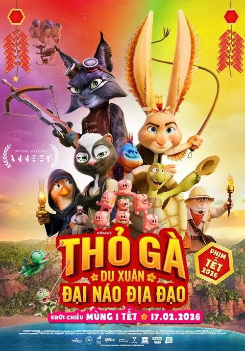 Gà Thỏ Và Bí Mật Của Sóc Đất (Chickenhare and the Secret of the Groundhog) vietsub