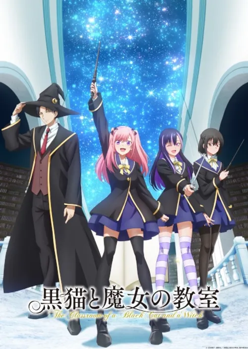 Hắc Miêu Và Lớp Học Phù Thủy (Kuroneko to Majo no Kyoushitsu, The Classroom Of A Black Cat And A Witch) vietsub