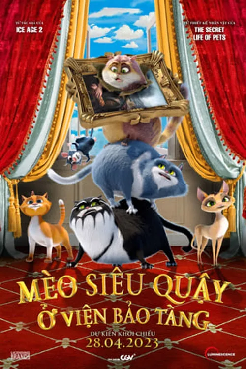 Mèo Siêu Quậy Ở Viện Bảo Tàng (Cats In The Museum) vietsub