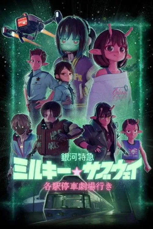 Milky☆Subway: Tàu tốc hành thiên hà - Phim điện ảnh (Milky☆Subway: The Galactic Limited Express) vietsub