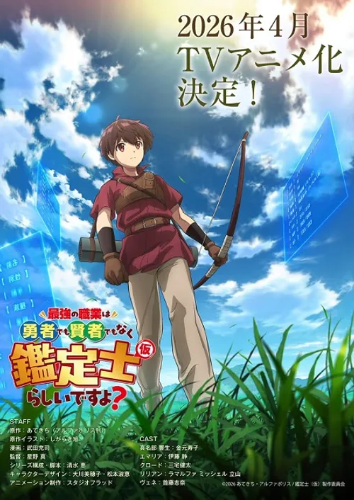 Saikyou no Shokugyou wa Yuusha demo Kenja demo Naku Kanteishi (Kari) Rashii desu yo? (The Strongest Job is Apparently Not a Hero or a Sage, but an Appraiser (Provisional)!) vietsub