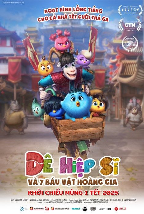 Dê Hiệp Sĩ Và 7 Báu Vật Hoàng Gia (Out Of The Nest) vietsub