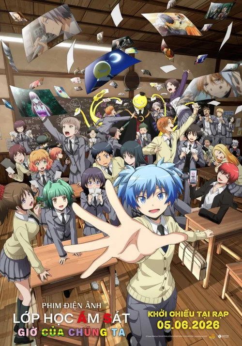 Phim Điện Ảnh - Lớp Học Ám Sát: Giờ Của Chúng Ta (Assassination Classroom the Movie: Our Time) vietsub