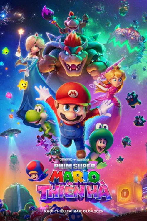 Phim Super Mario Thiên Hà (The Super Mario Galaxy Movie) vietsub