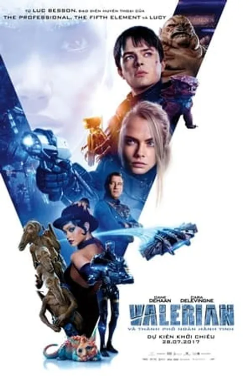 Valerian và Thành Phố Ngàn Hành Tinh (Valerian and the City of a Thousand Planets) vietsub